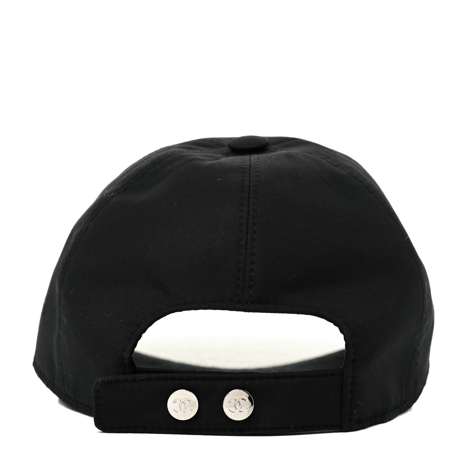 Chanel Cotton CC Cap Hat Black 5 of 10
