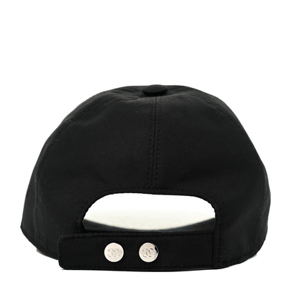 Chanel Cotton CC Cap Hat Black 5 of 10