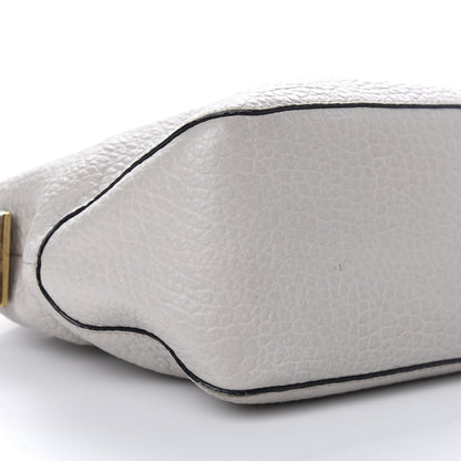 Burberry Signature Grain Calfskin Medium Hobo Pale Grey 9 of 13