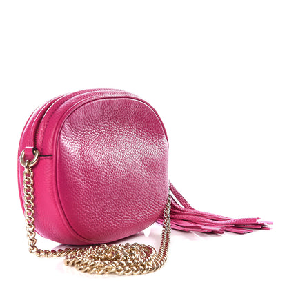 Gucci Cellarius Calfskin Mini Soho Chain Bag Bright Bouganville 2 of 9