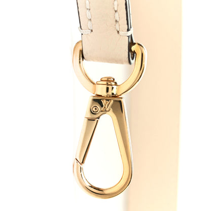Louis Vuitton Calfskin Montaigne Shoulder Strap Dune 3 of 6