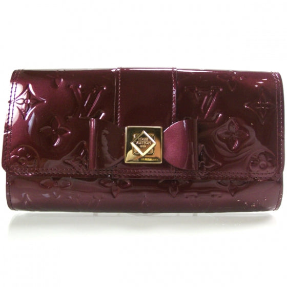 Louis Vuitton Vernis Sarah Noeud Wallet Rouge Fauviste 1 of 7