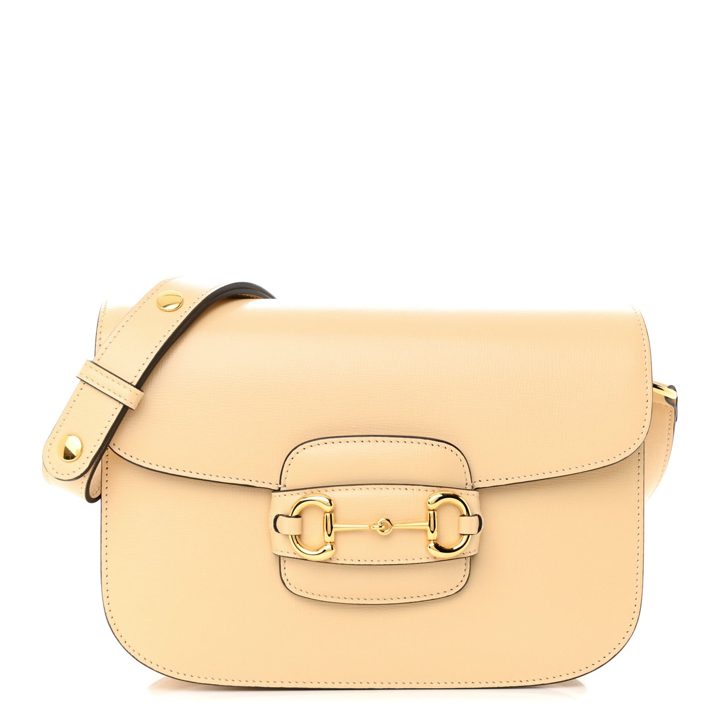 Azalea Calfskin Horsebit 1955 Shoulder Bag Bubble Tea