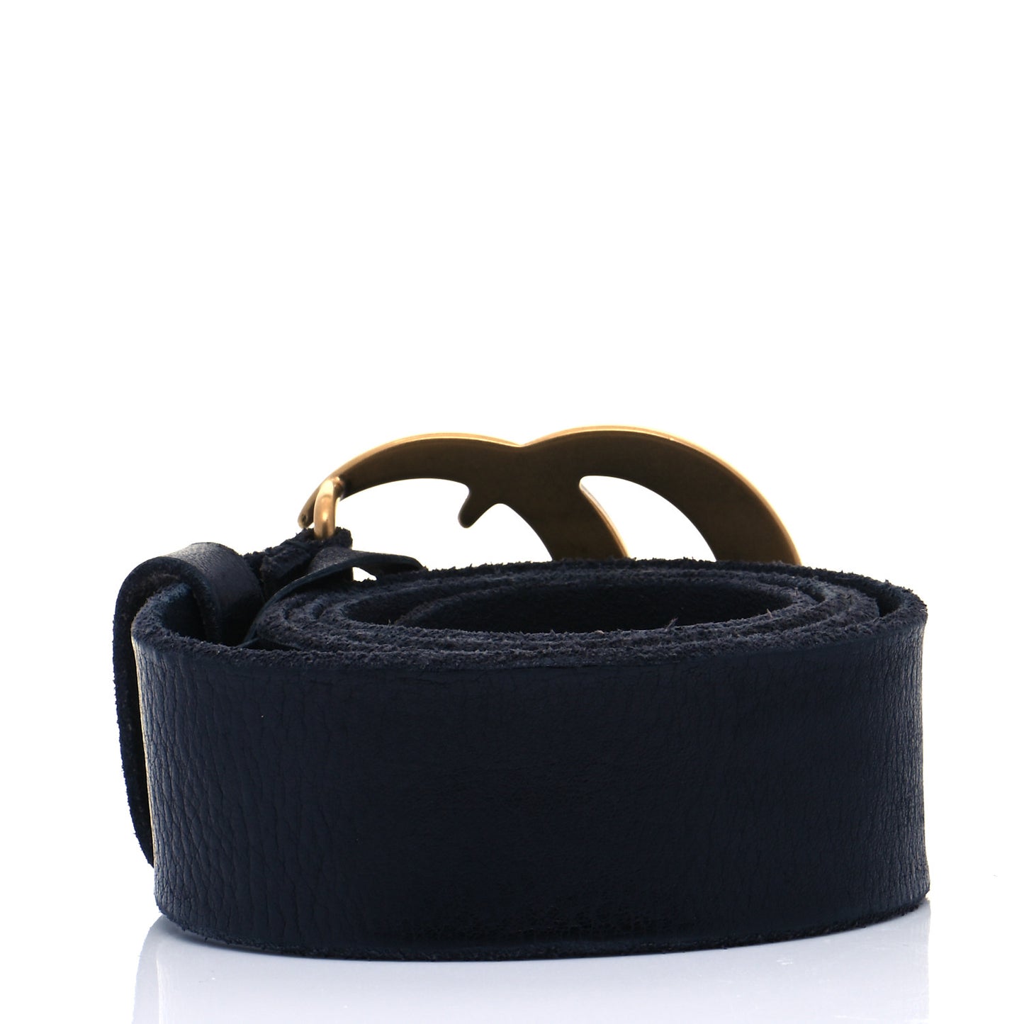 Faded Calfskin Double G 40mm Belt 80 32 Blue