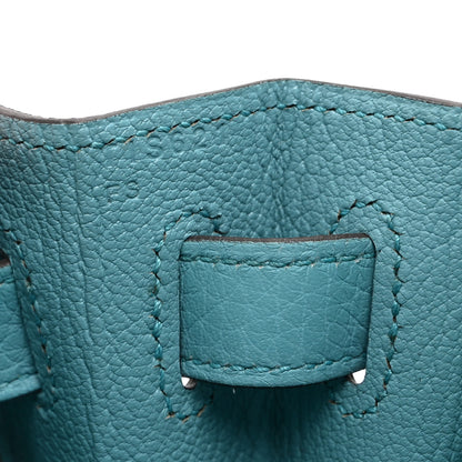 Hermes Togo Kelly Retourne 28 Bleu Atoll 13 of 21