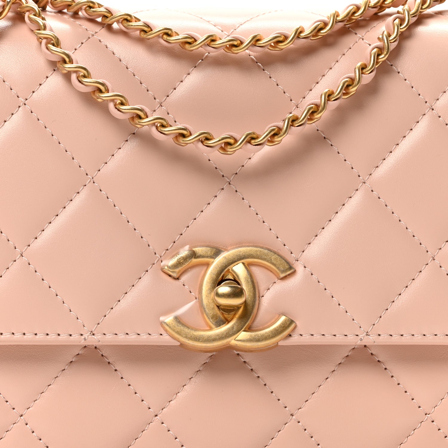 Chanel Calfskin Quilted Perfect Fit Flap Light Pink 8 of 11