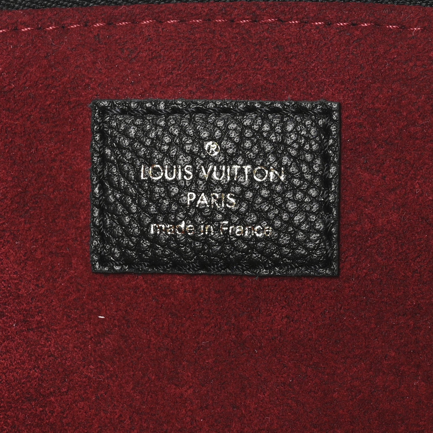Louis Vuitton Empreinte Monogram Giant Petit Palais Black 6 of 9