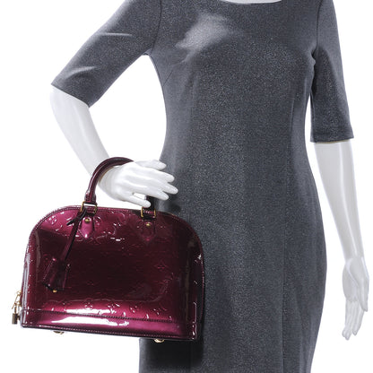 Louis Vuitton Vernis Alma PM Rouge Fauviste 2 of 8