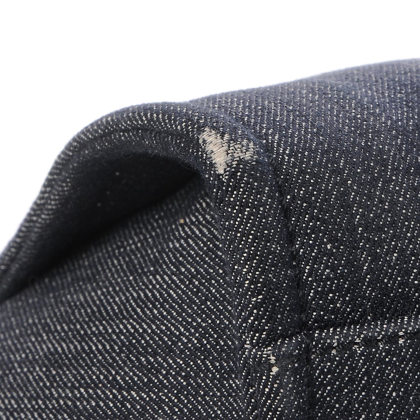 Denim Large Deauville Tote Dark Blue