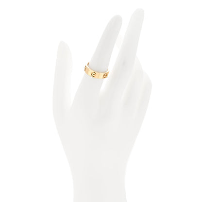 Cartier 18K Yellow Gold 5.5mm LOVE Ring 54 6.75 2 of 5