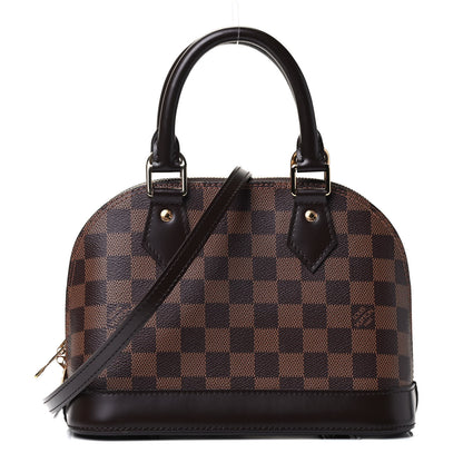 Louis Vuitton Damier Ebene Alma BB 1 of 4