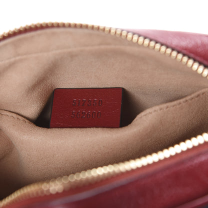 Gucci Suede Calfskin Web Mini Ophidia Shoulder Bag New Blue Romantic Cherry 6 of 9