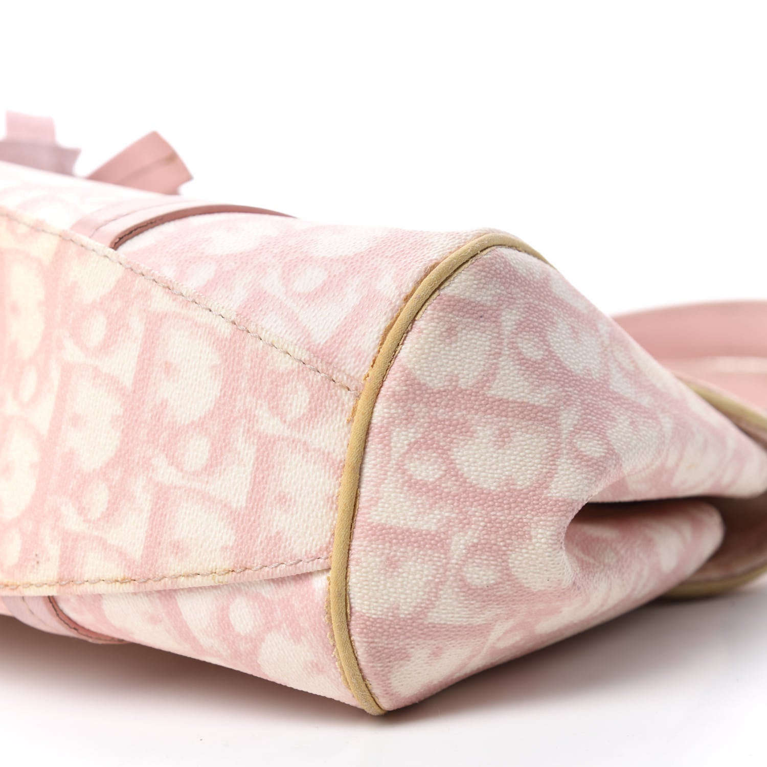 Christian Dior Monogram Romantique Trotter Bag Rose 7 of 14