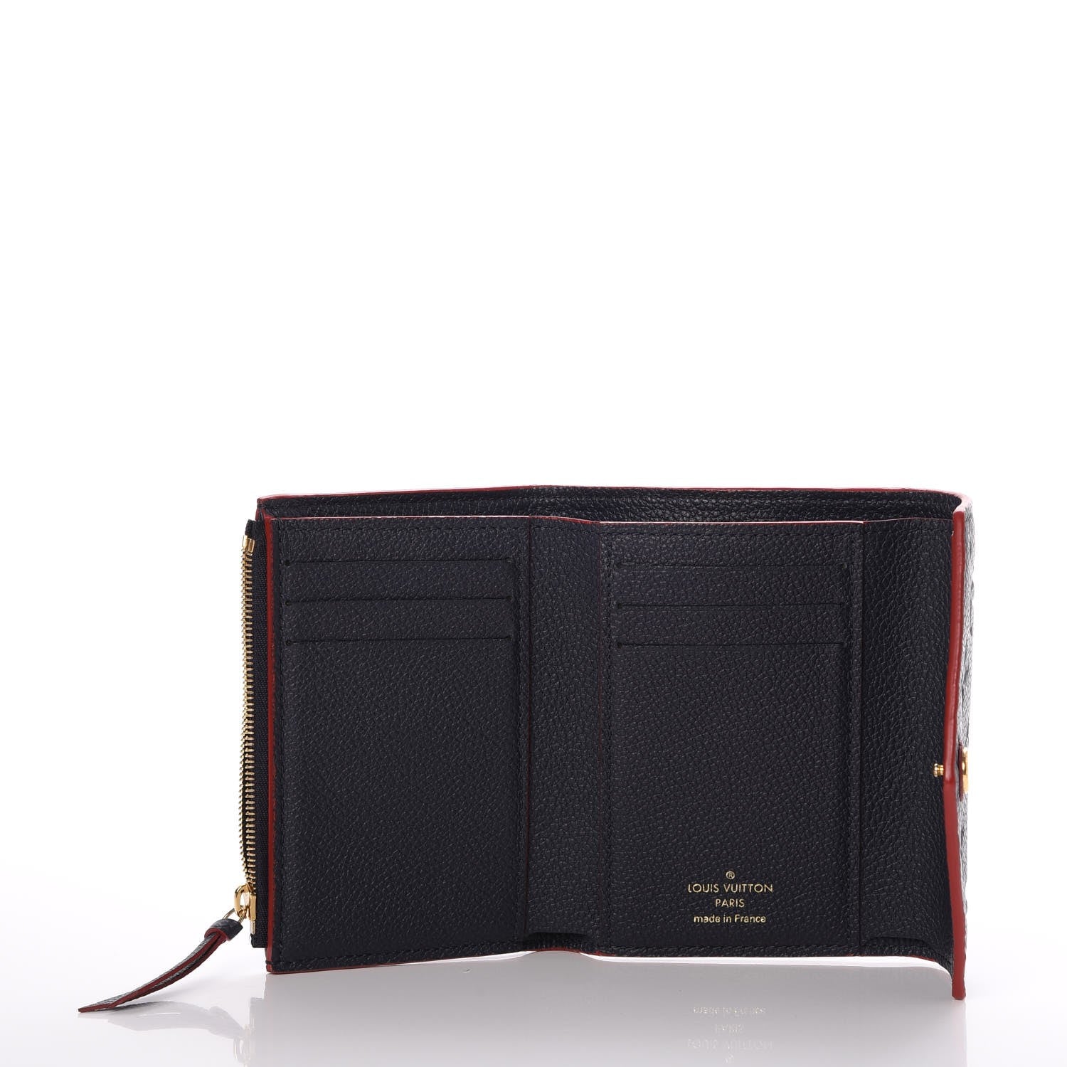 Louis Vuitton Empreinte Victorine Wallet Marine Rouge 7 of 9