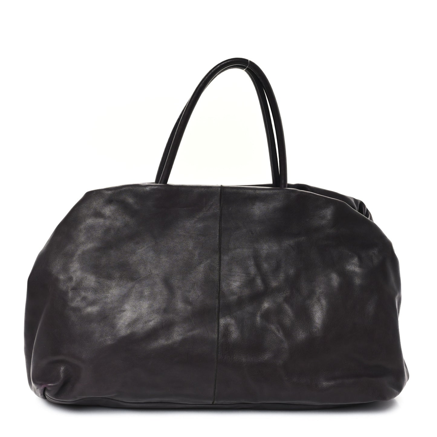 Nappa Elio Bourse Bag Wood Brown