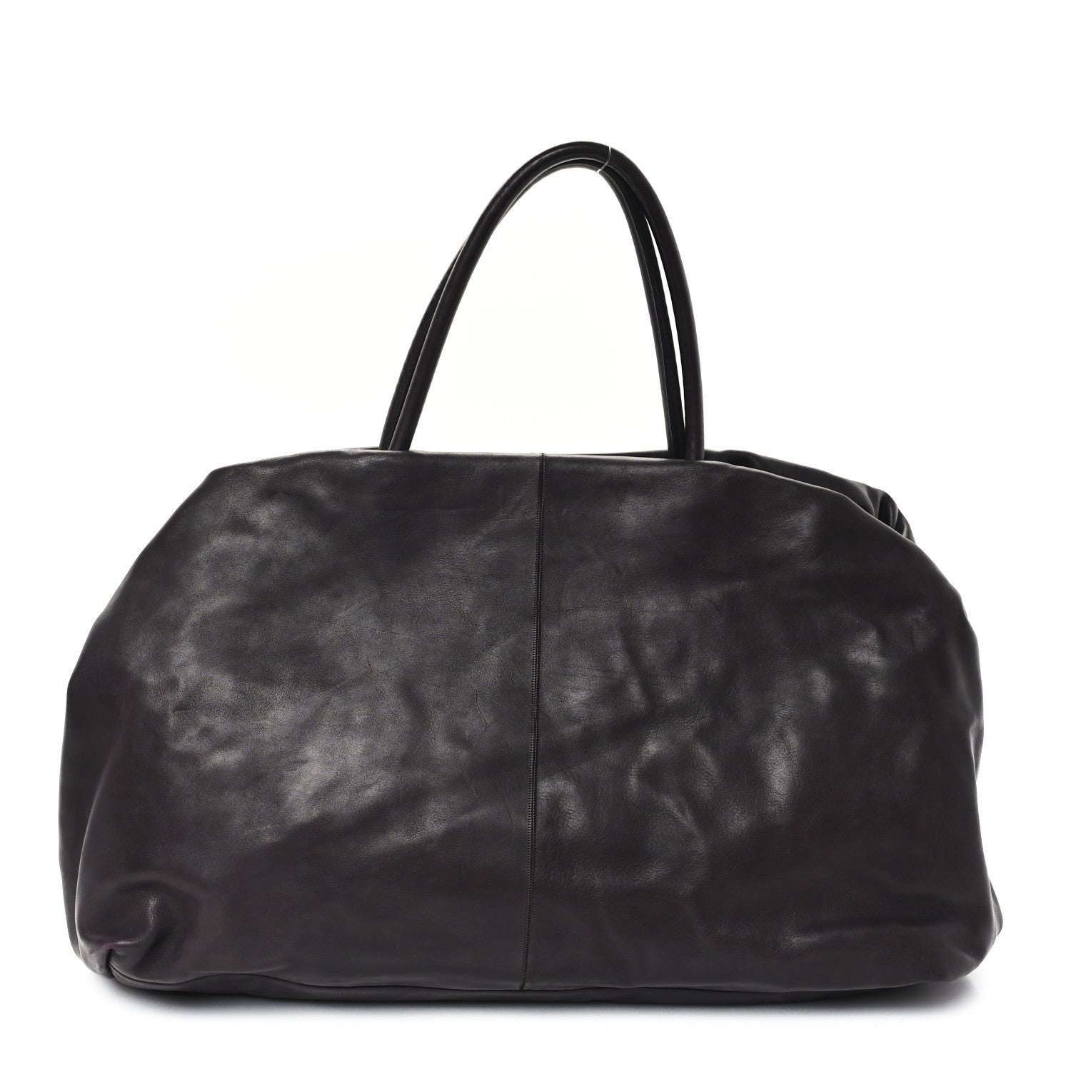 The Row Nappa Elio Bourse Bag Wood Brown 1 of 10