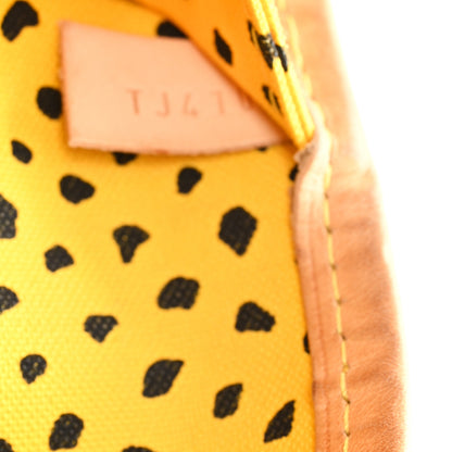 Louis Vuitton Monogram Kusama Waves Neverfull MM Yellow 7 of 10