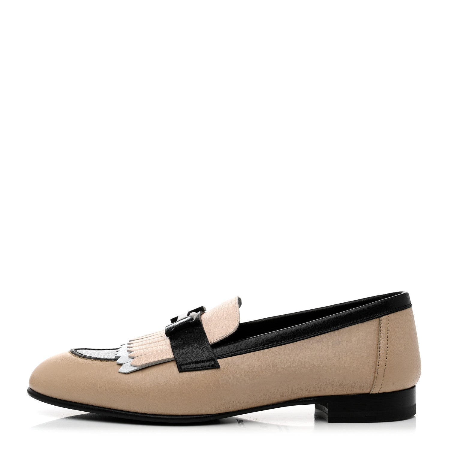 Hermes Goatskin Womens Royal Loafers 37 Multicolor 1 of 8