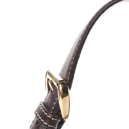 Gucci Monogram Large Horsebit 85th Anniversary Hobo Dark Brown 13 of 15