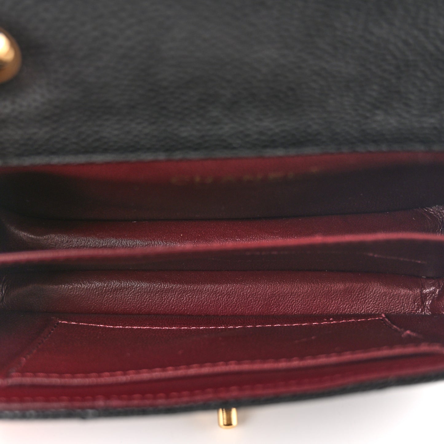 Caviar Quilted Extra Mini Flap Black
