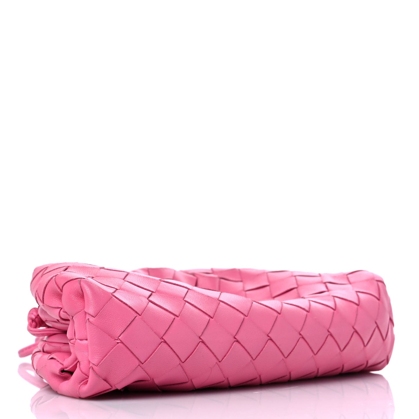 Nappa Intrecciato The Mini Pouch Rosa Shock