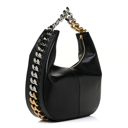 Stella McCartney Eco Alter Nappa Frayme Small Zipit Shoulder Bag Black 3 of 11