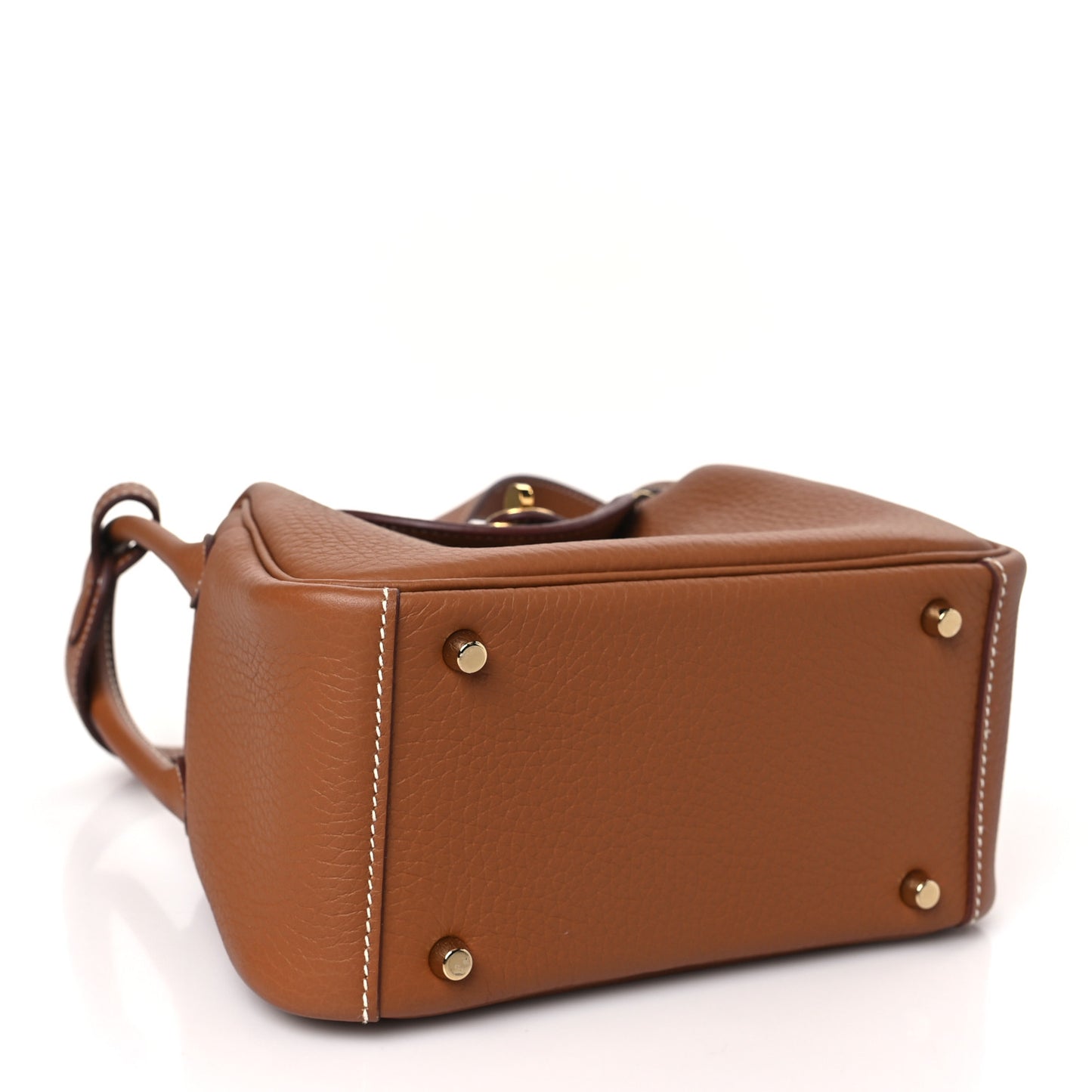 Taurillon Clemence Mini Lindy 20 Gold