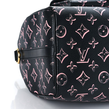 Louis Vuitton Monogram Fall for You Speedy Bandouliere 25 Black 7 of 8