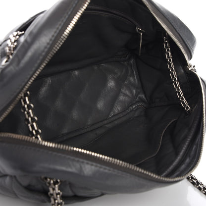 Chanel Aged Calfskin Reissue Medium Camera Case Gray 5 of 12