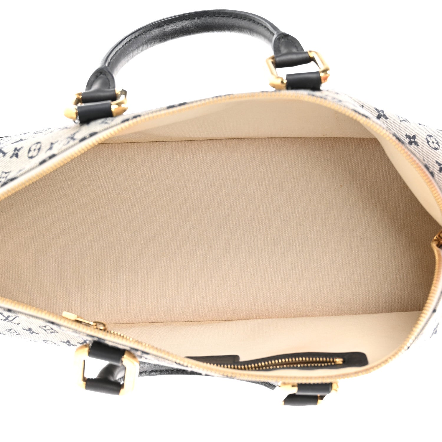 Louis Vuitton Mini Monogram Alma Long Blue 5 of 11