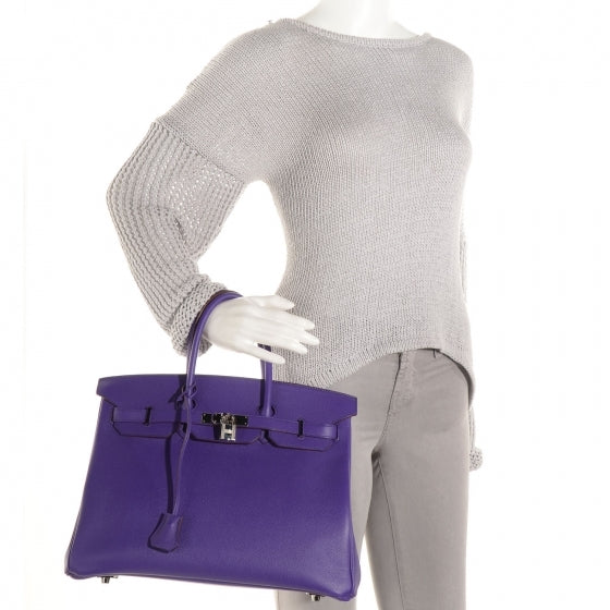 Hermes Epsom Birkin 35 Crocus 2 of 20