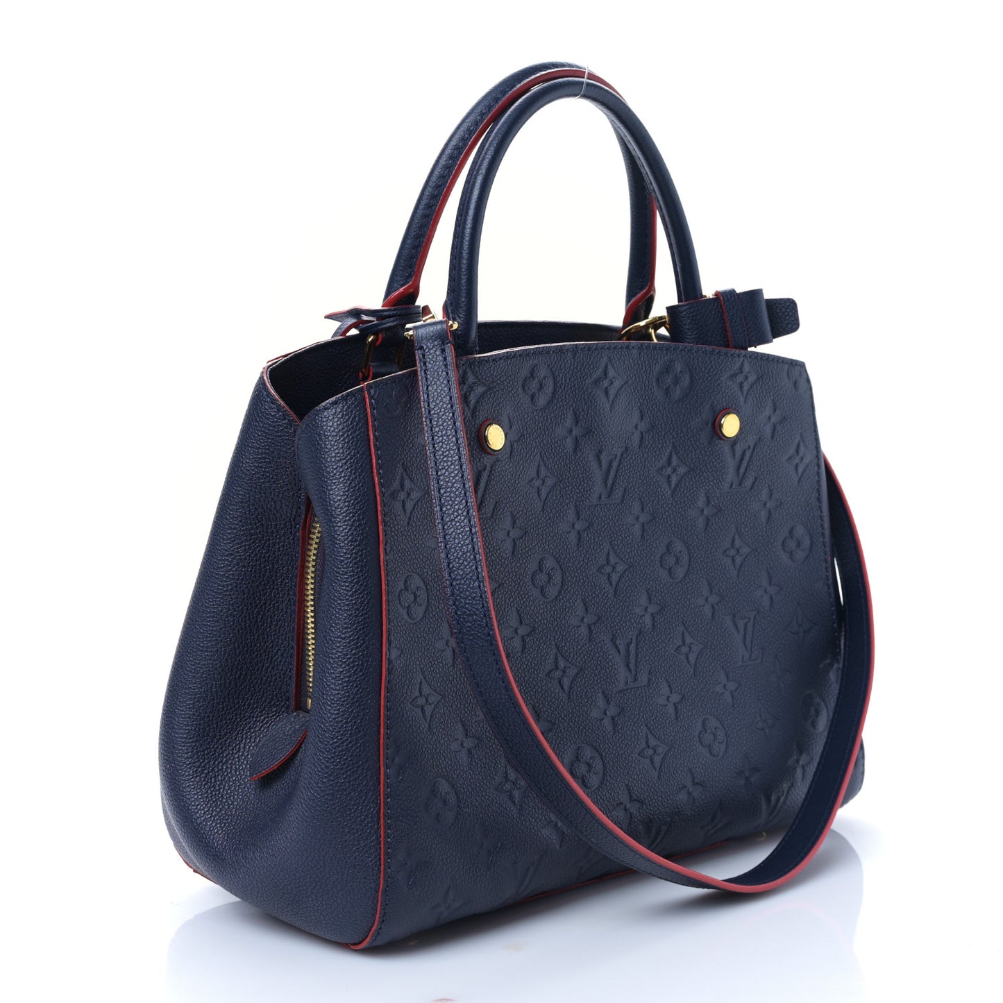 Empreinte Montaigne MM Marine Rouge