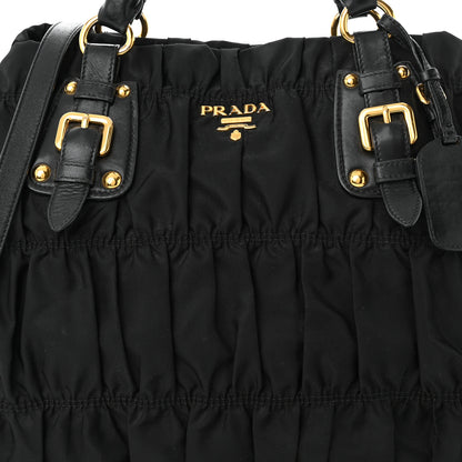 Prada Tessuto Nylon Gaufre Tote Black 8 of 12