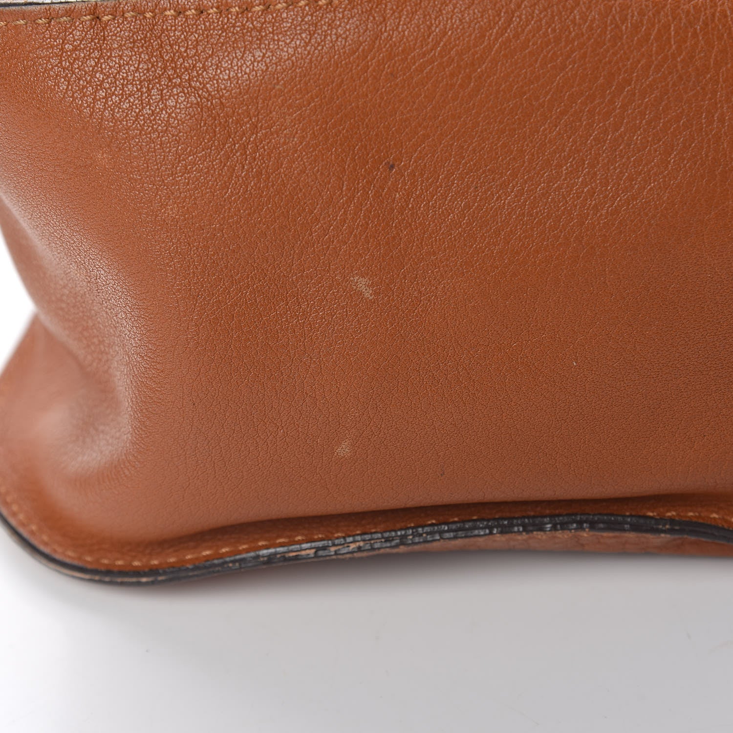 Chloe Calfskin Medium Marcie Satchel Tan 14 of 19