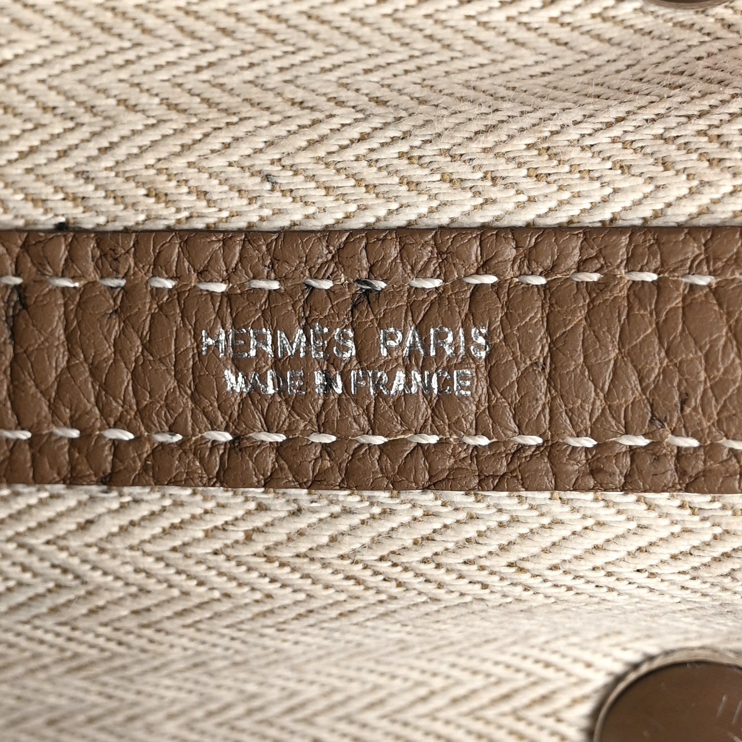 Hermes Negonda Garden Party 30 TPM Etoupe 6 of 12
