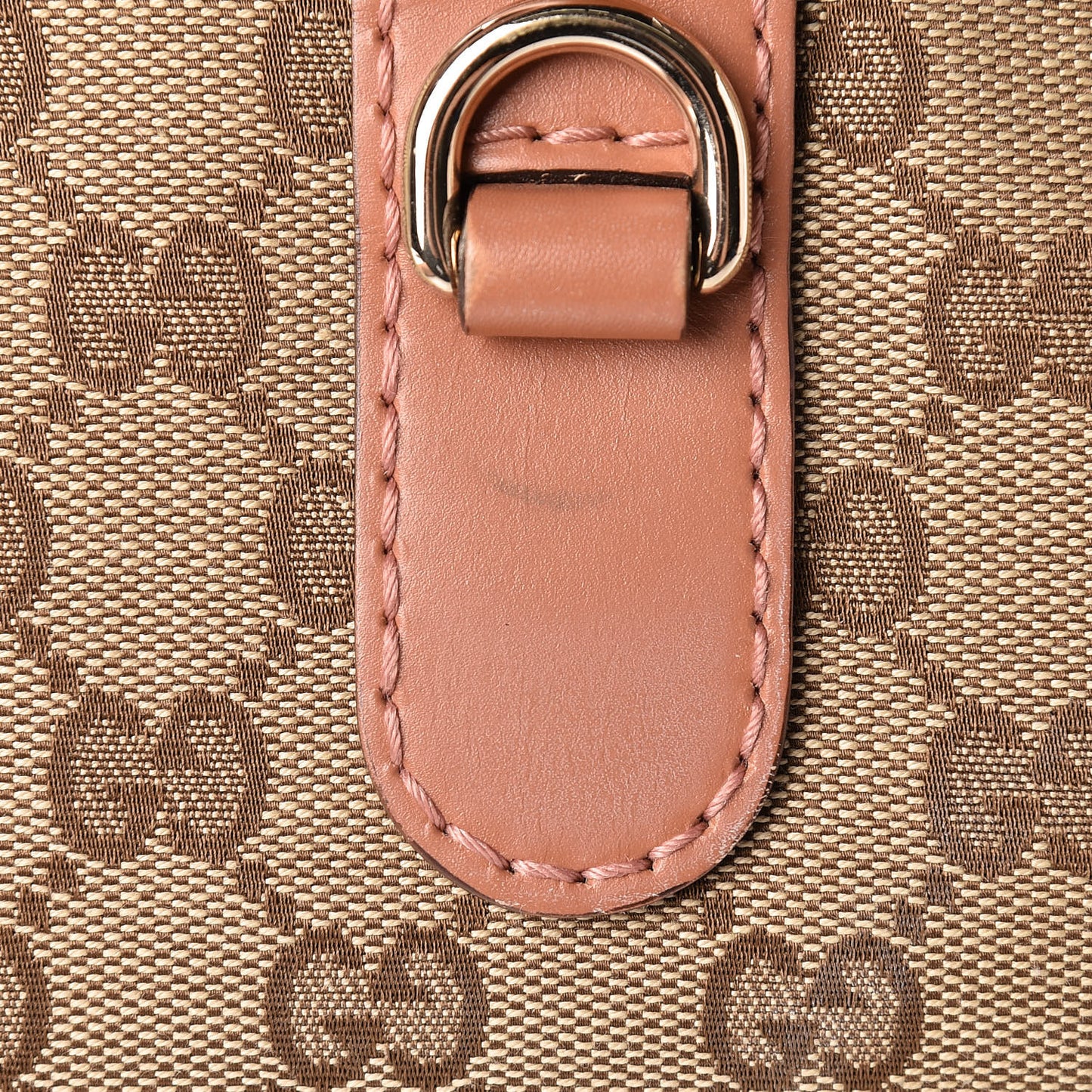 Monogram Heart Bit Charm Top Handle Tote Coral
