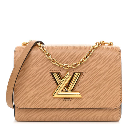Louis Vuitton Epi Twist Shoulder Bag MM Camel 3 of 12