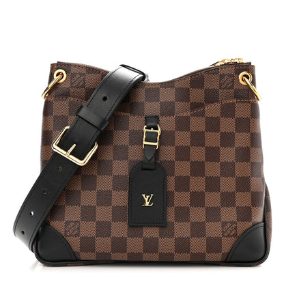 Louis Vuitton Damier Ebene Odeon PM Black 1 of 9