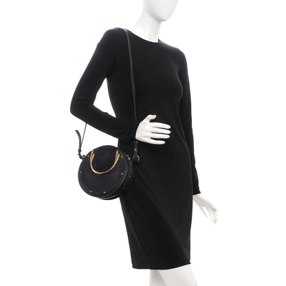 Chloe Calfskin Suede Small Pixie Bag Full Blue 2 of 7