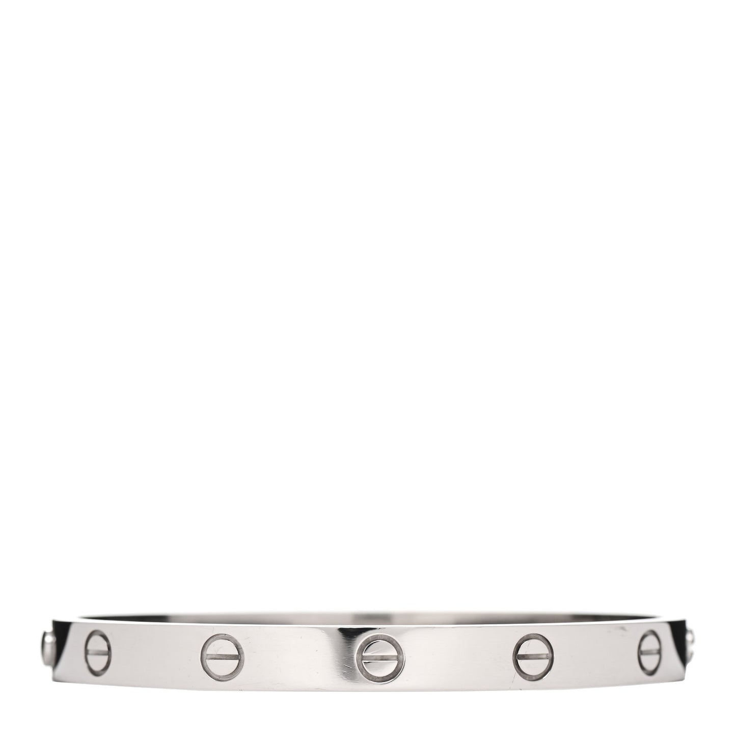 18K White Gold LOVE Bracelet 18