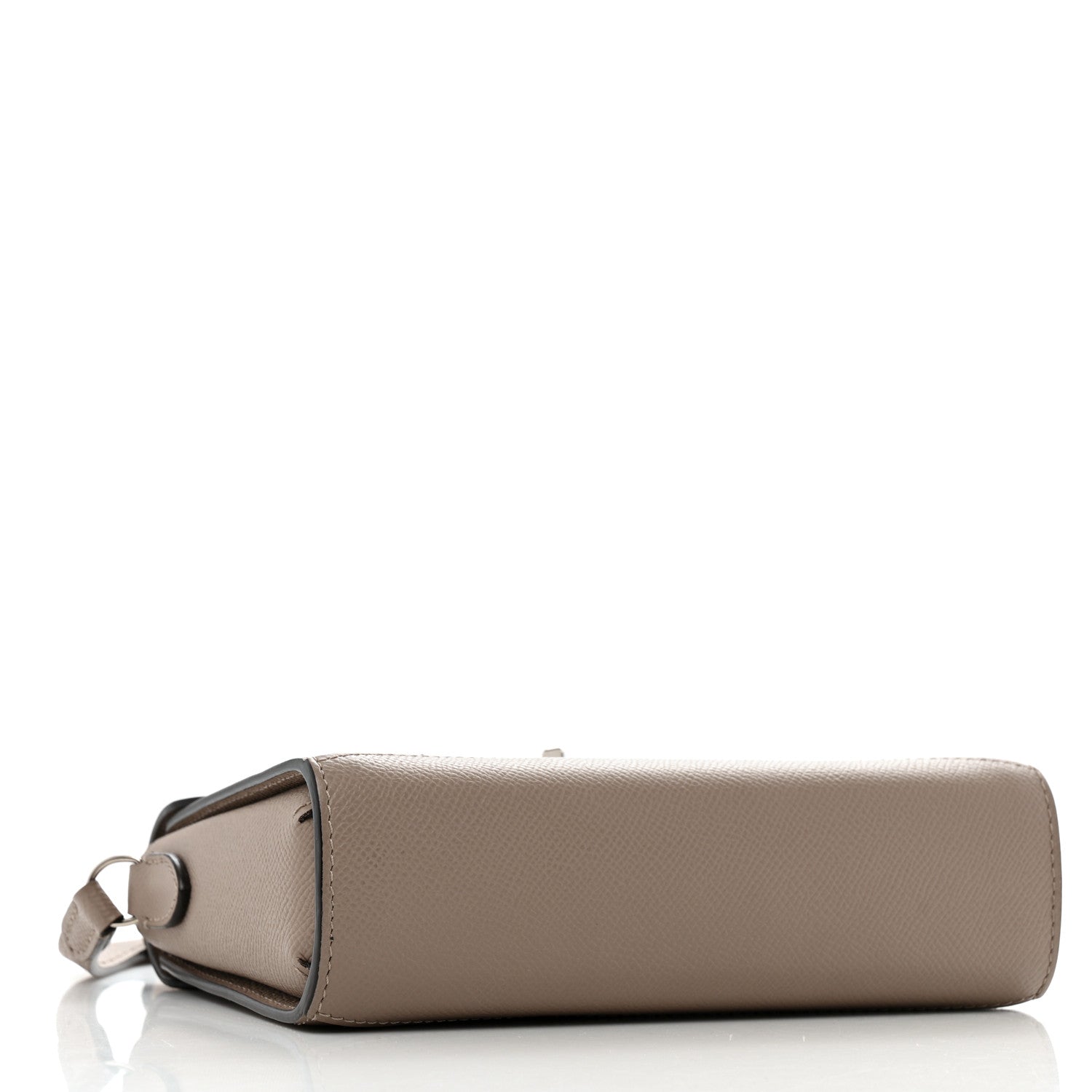 Moynat Taurillon Gabrielle Reporter Shoulder Bag Tourterelle 4 of 13