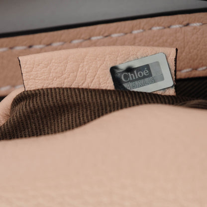 Chloe Calfskin Mini Marcie Round Crossbody Bag Blush Nude 9 of 9