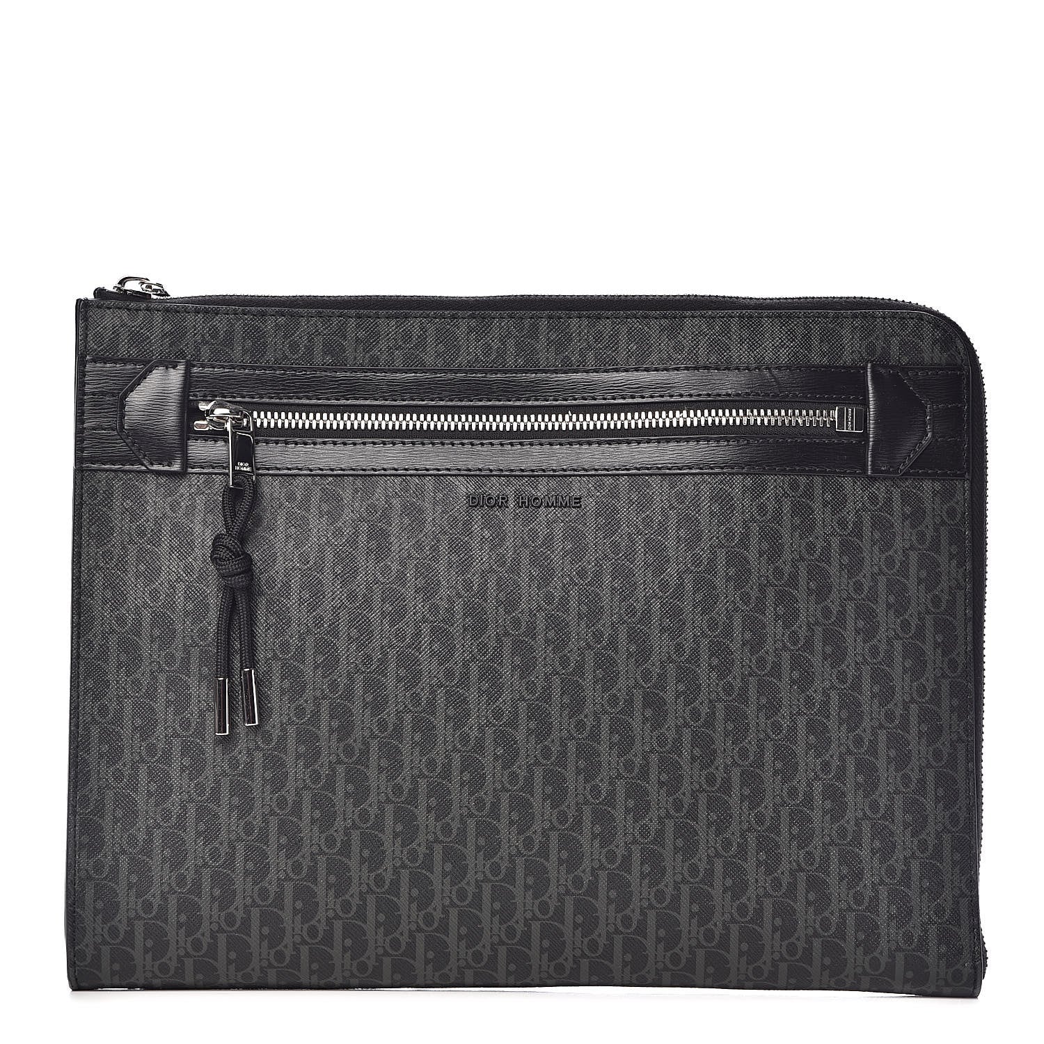 Christian Dior Homme Monogram Pochette Black 1 of 7