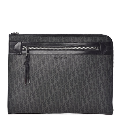 Christian Dior Homme Monogram Pochette Black 1 of 7