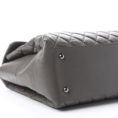 Chanel Aged Calfskin Medium Lady Pearly Flap Grey 6 of 15