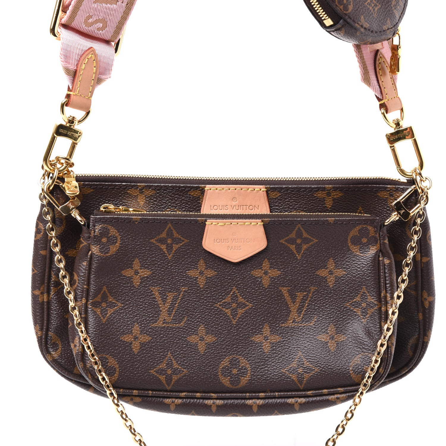 Louis Vuitton Monogram Multi Pochette Accessories Rose Clair 11 of 12