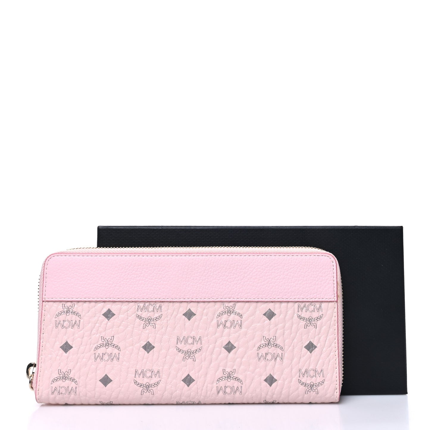 Visetos Large Zip Around Wallet Powder Pink