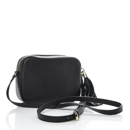 Gucci Pebbled Calfskin Small Soho Disco Bag Black 3 of 9