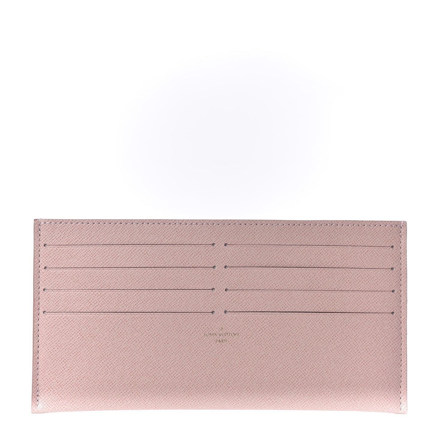 Calfskin Felicie Card Holder Insert Rose Ballerine