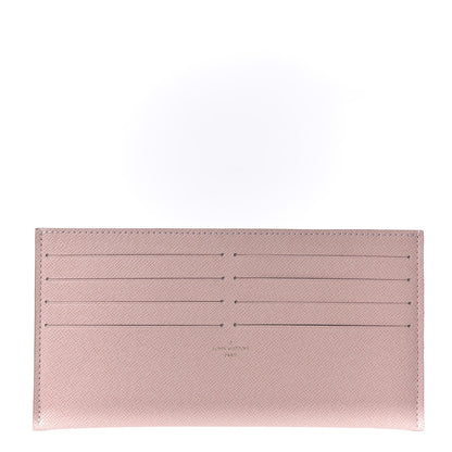 Louis Vuitton Calfskin Felicie Card Holder Insert Rose Ballerine 1 of 7